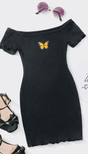 Load image into Gallery viewer, Vestido infantil Butterfly black
